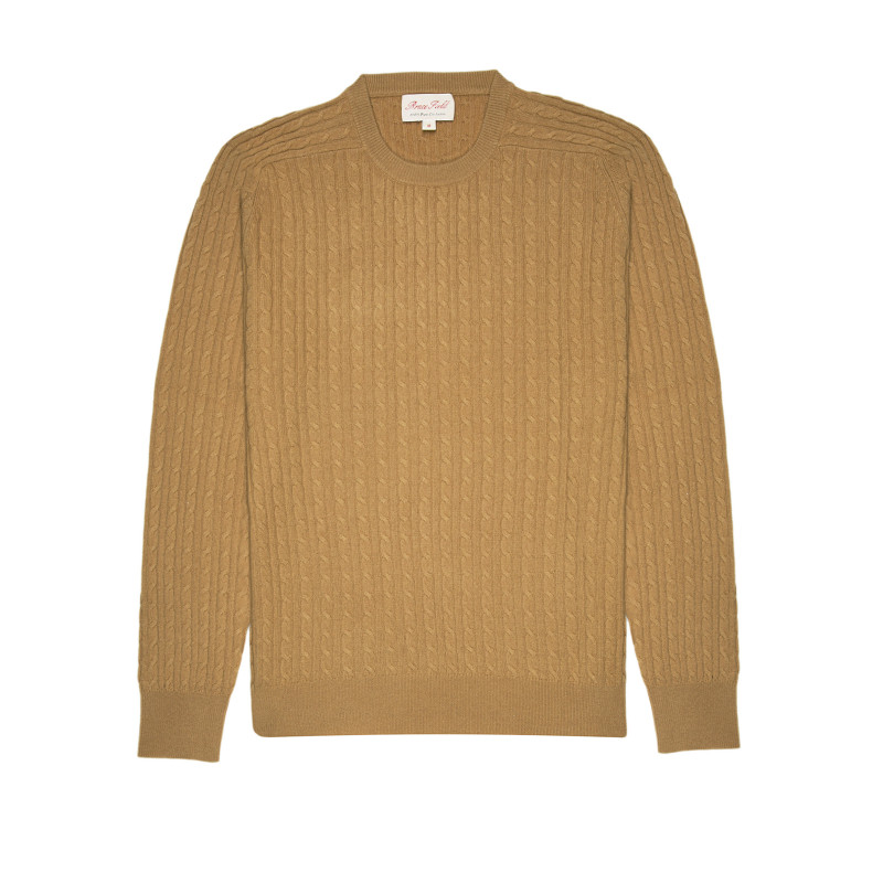 Sweater man cashmere twisted