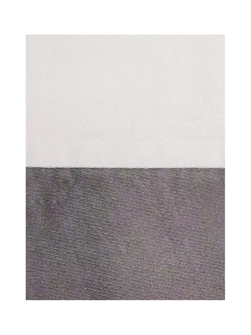 Pochette de costume en pure soie bicolore unie