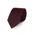 Thin tie in pure silk with small pattern cashmere