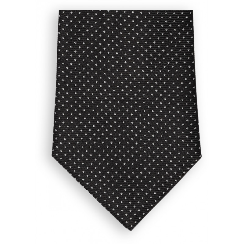 Tie in pure silk square bullets