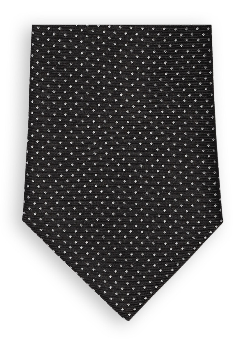 Tie in pure silk square bullets
