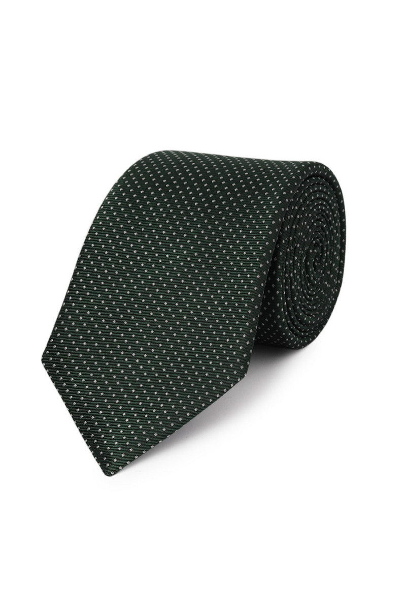 Tie in pure silk square bullets