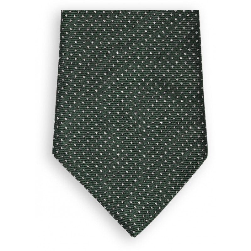 Tie in pure silk square bullets