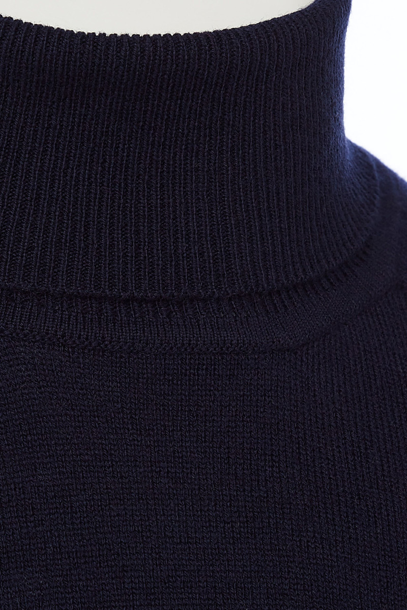 Pull Col Roule en laine et cachemire homme