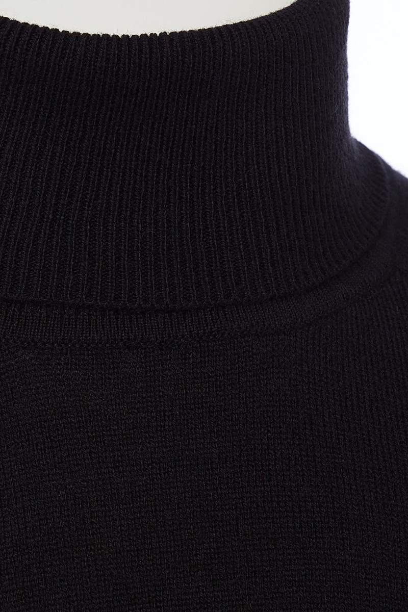 Pull Col Roule en laine et cachemire homme