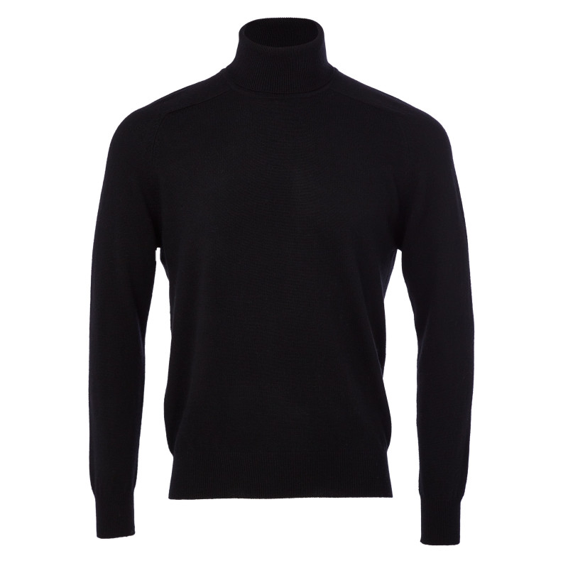 Cashmere and Wool Turtleneck Pullover