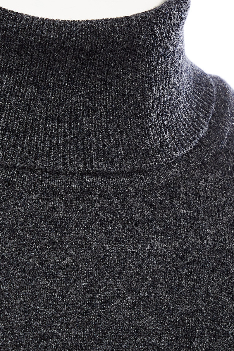 Pull Col Roule en laine et cachemire homme