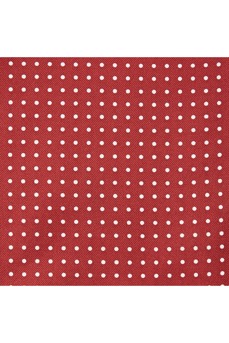 Echarpe en pure soie à petits pois