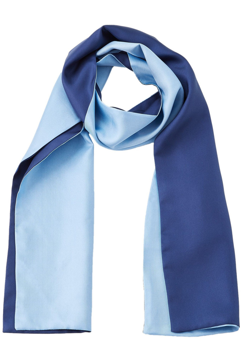 Foulard en pure soie bicolor