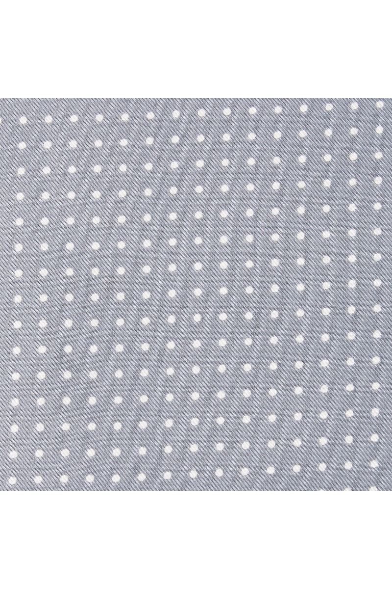 Echarpe en pure soie à petits pois