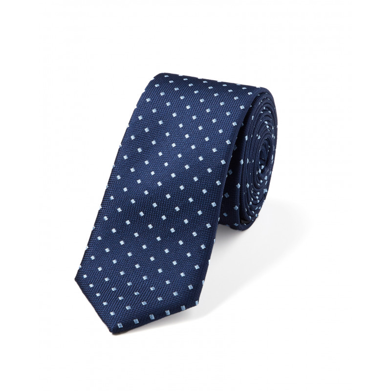 Pin Dot Pure Silk Tie