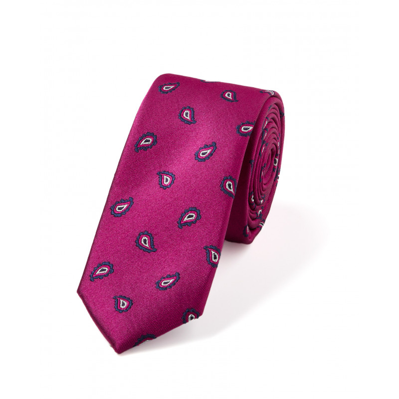 Paisley Pure Silk Tie