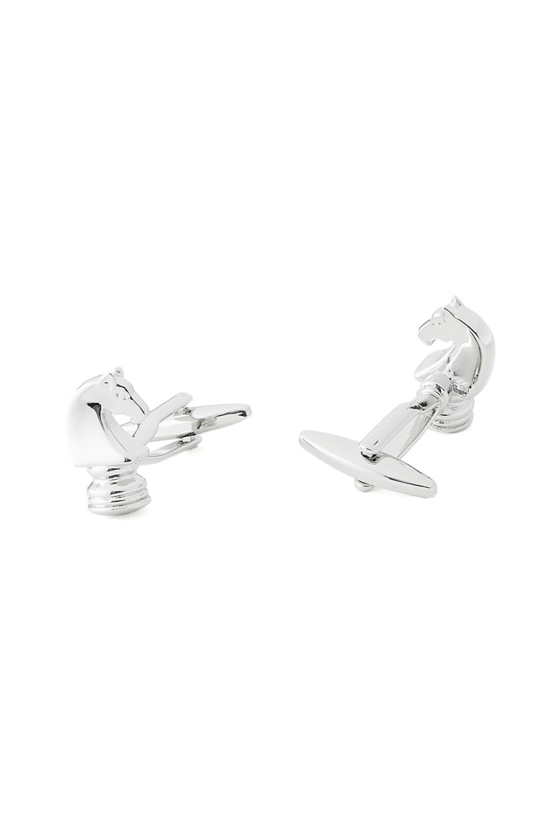 Knight Stainless Steel Cufflinks