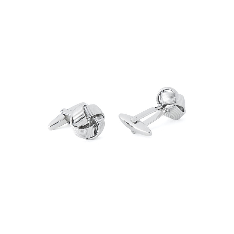 Silver Knot Cufflinks