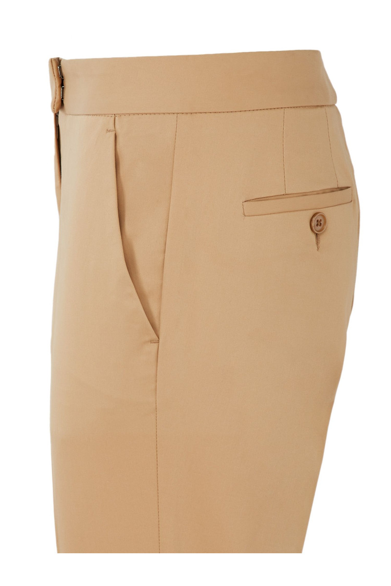 Pants in cotton slightly stretch cut cigarette