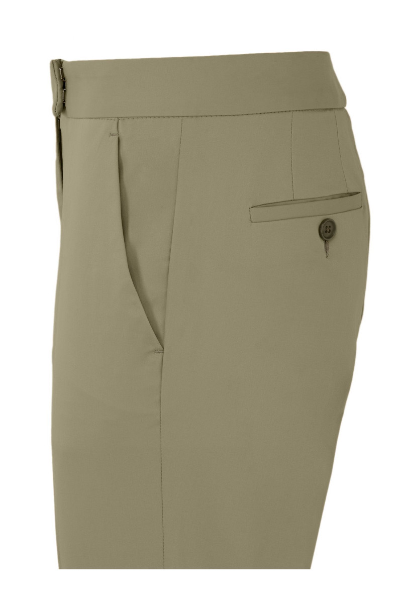 Pants in cotton slightly stretch cut cigarette