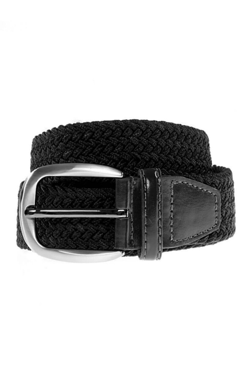 Ceinture tressée élastique
