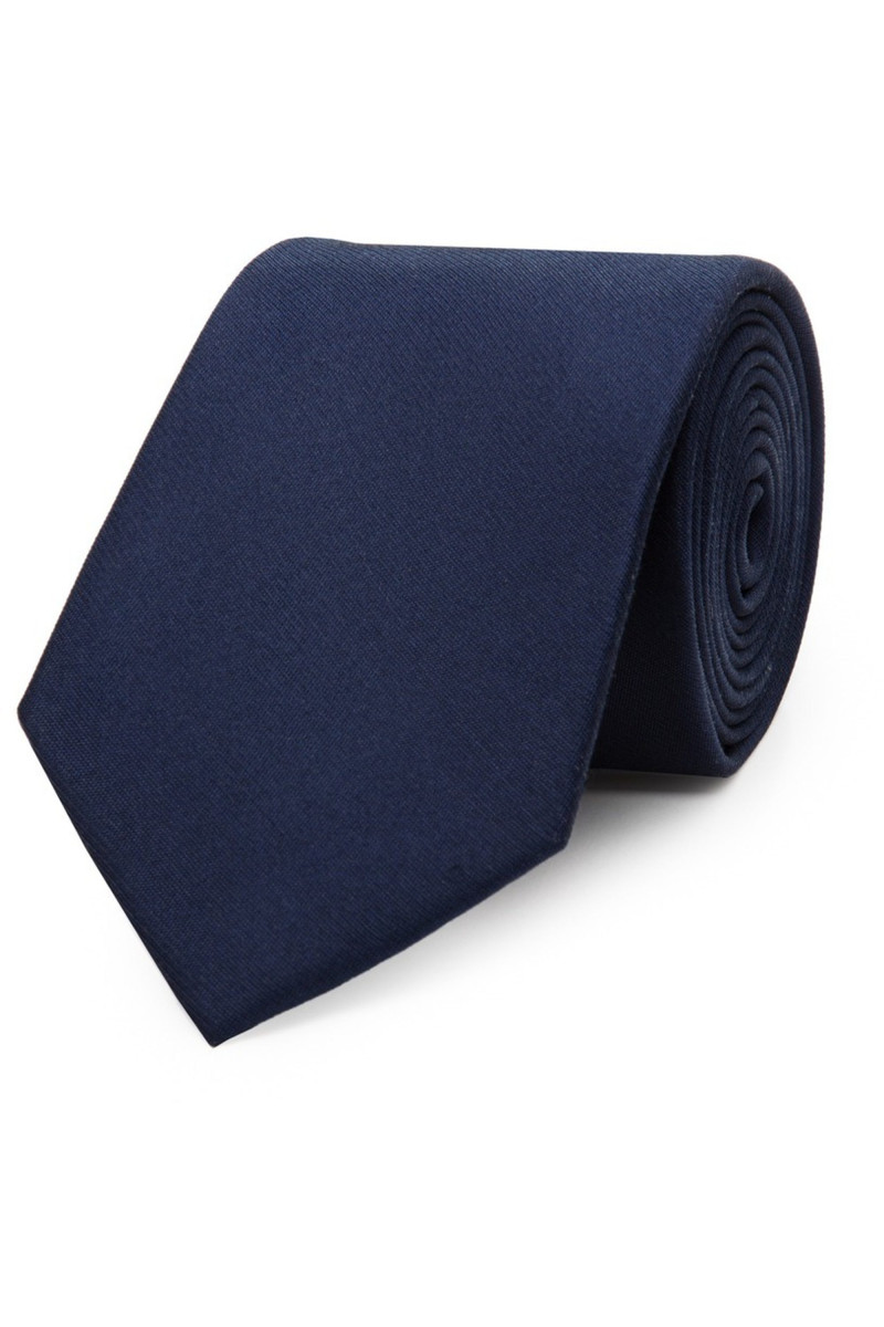 Tie pure silk smooth