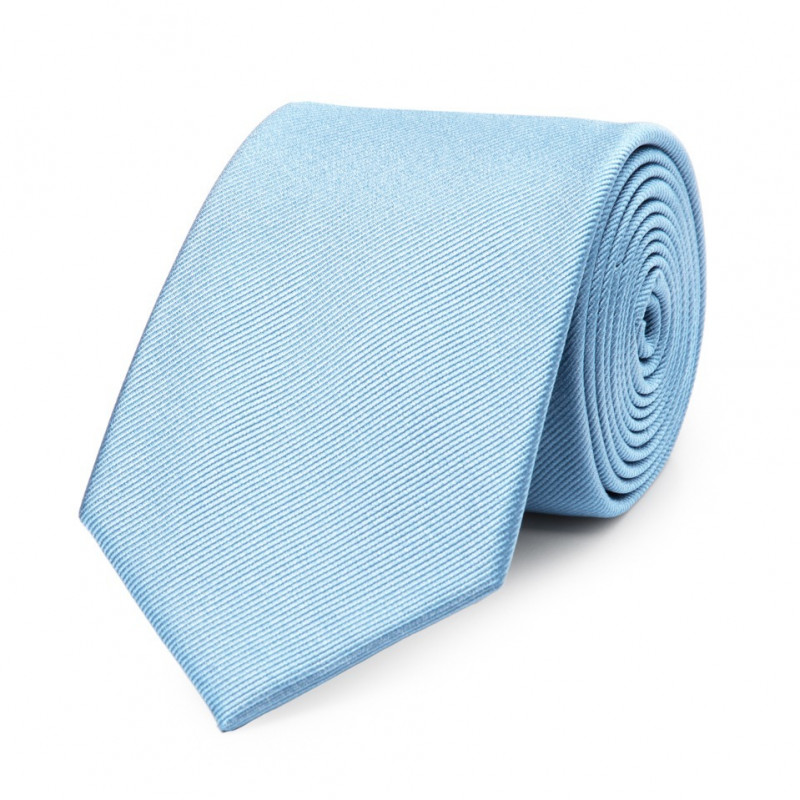 Tie pure silk fine rib