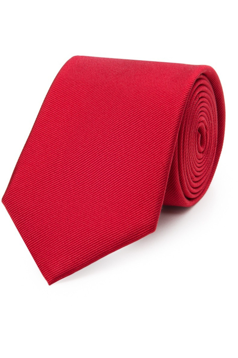 Tie pure silk fine rib