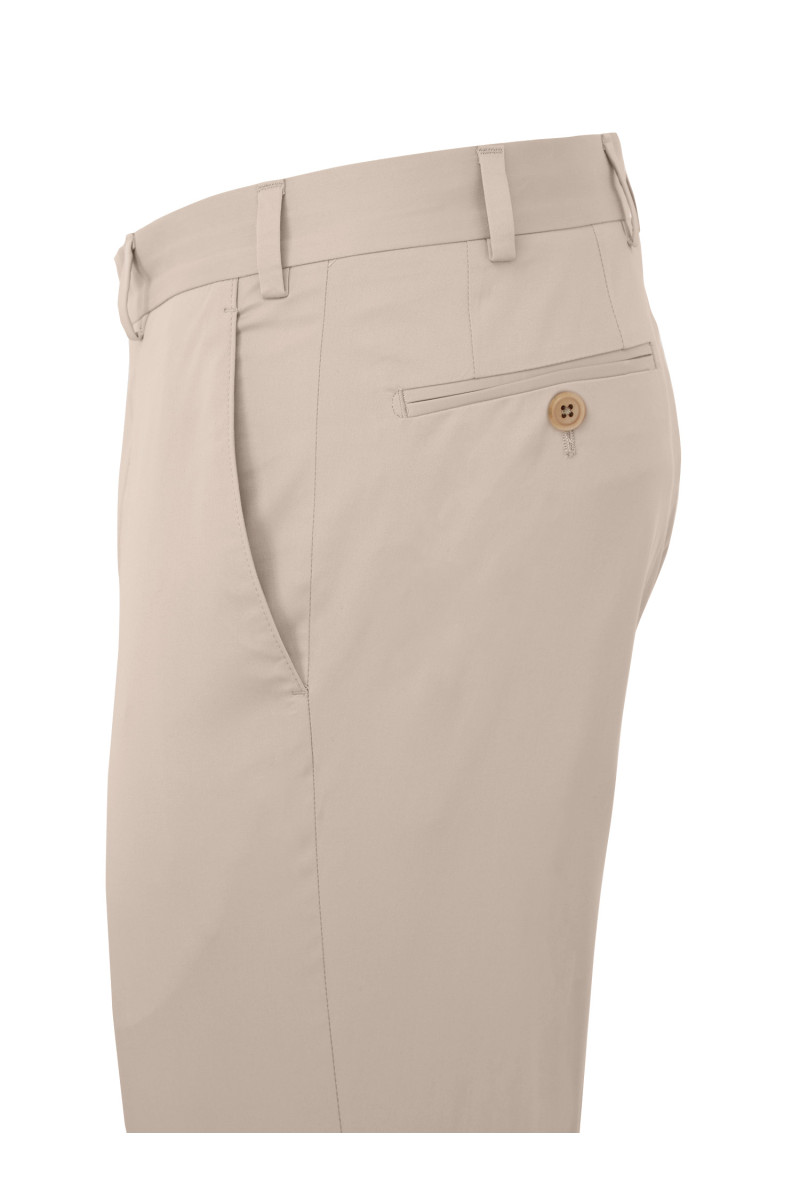 Pantalon coupe droite en coton Camus
