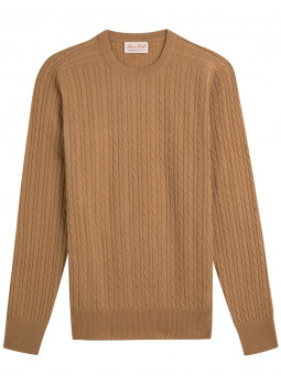 Sweater man cashmere twisted