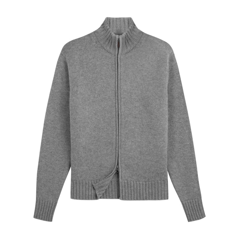 Gilet 100% cachemire GG3 zip