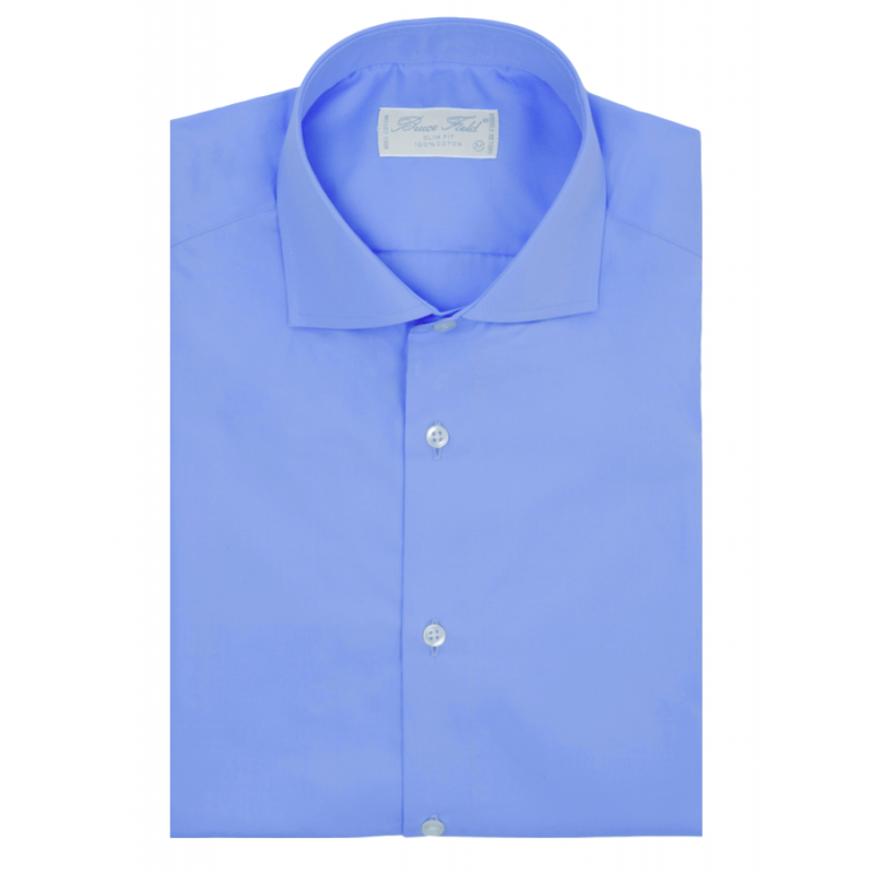 Shirt slim fit classic pure cotton Italian collar 