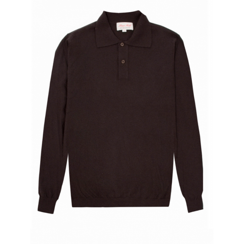 Polo shirt mens 100% cashmere 