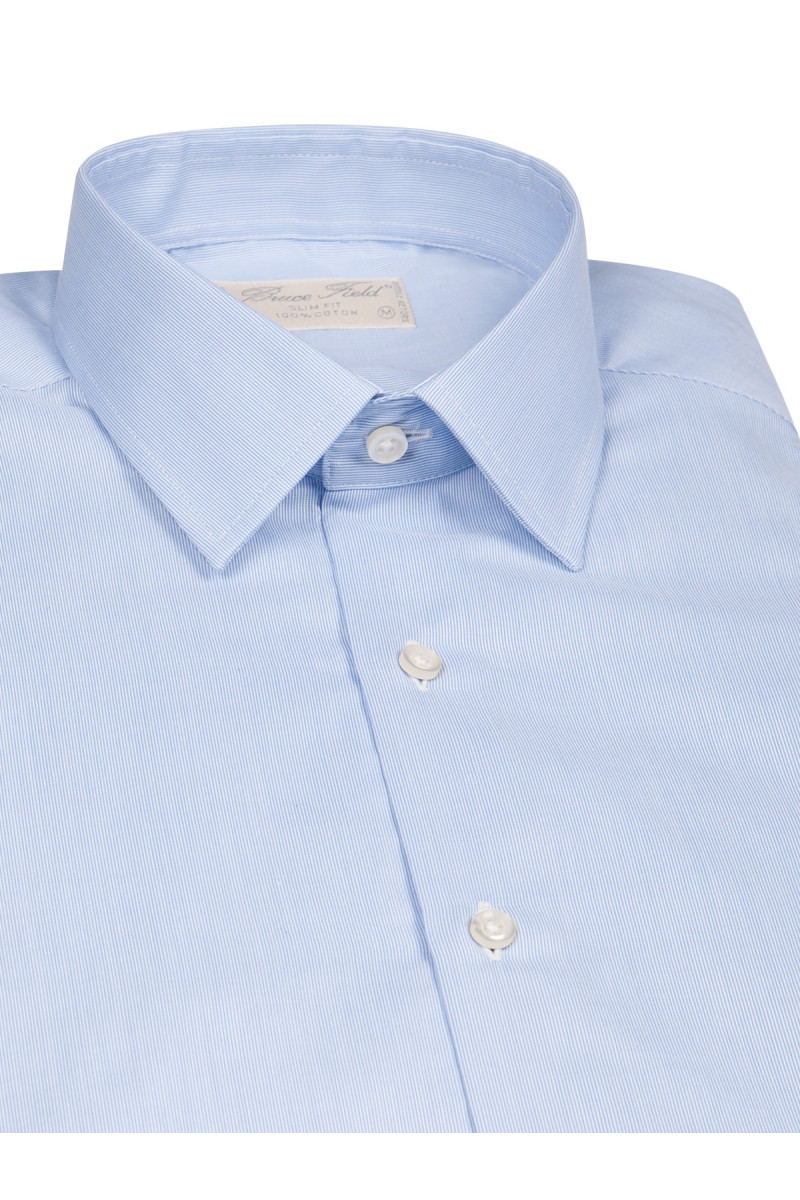 Chemise Homme cintrée à fine rayures 