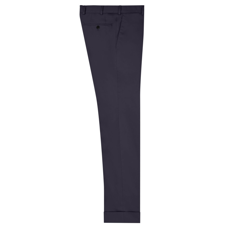 Pantalon ajusté coton stretch fin Paride