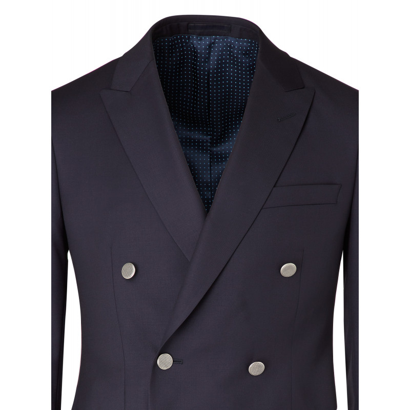 Blazer Man with golden buttons wool Reda