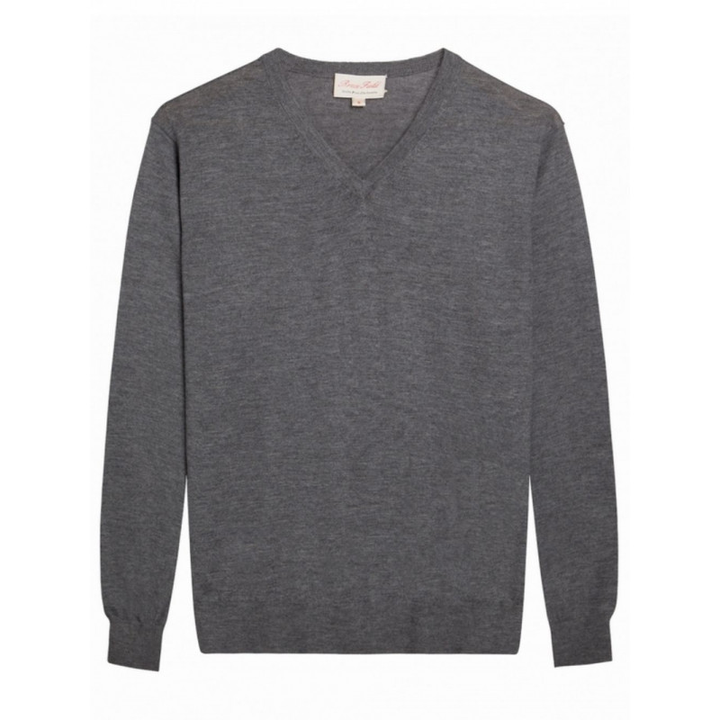 Mens sweater 100% cashmere end V-neck