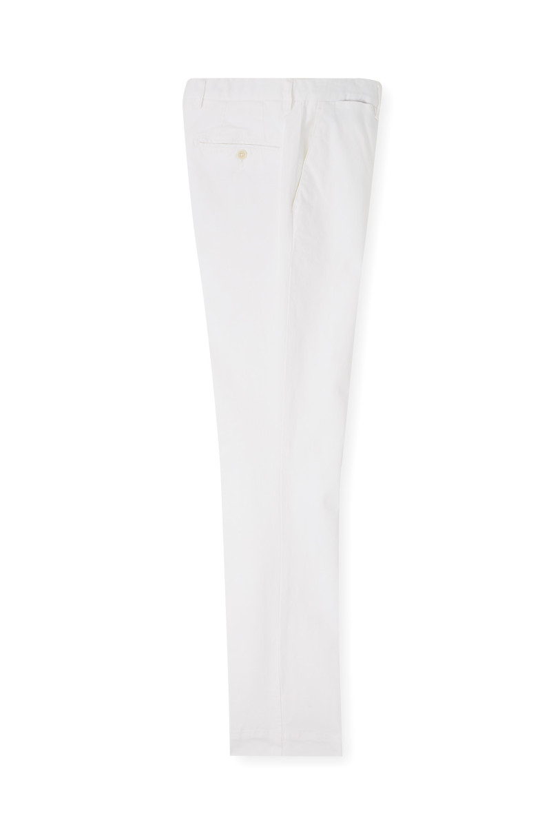 Pantalon homme ajusté en coton stretch