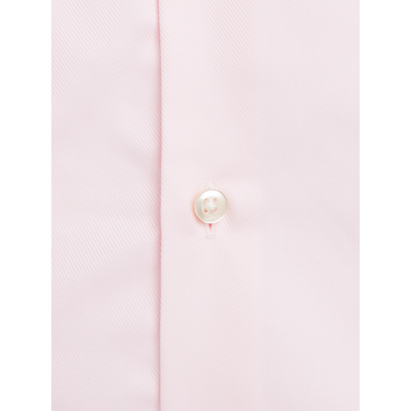 Chemise coupe classique en twill pur coton