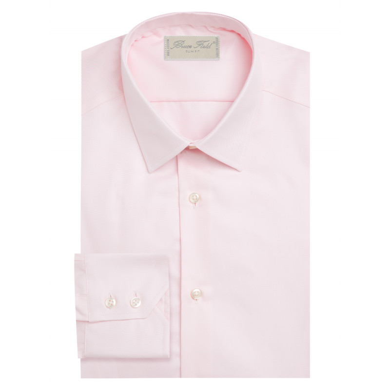 Chemise Benton cintrée en twill pur coton Medici