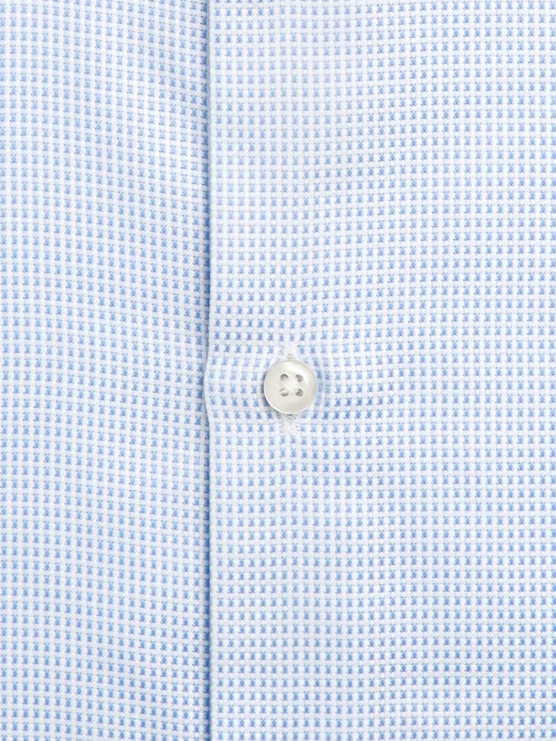 Chemise coupe classique pur coton à carreaux