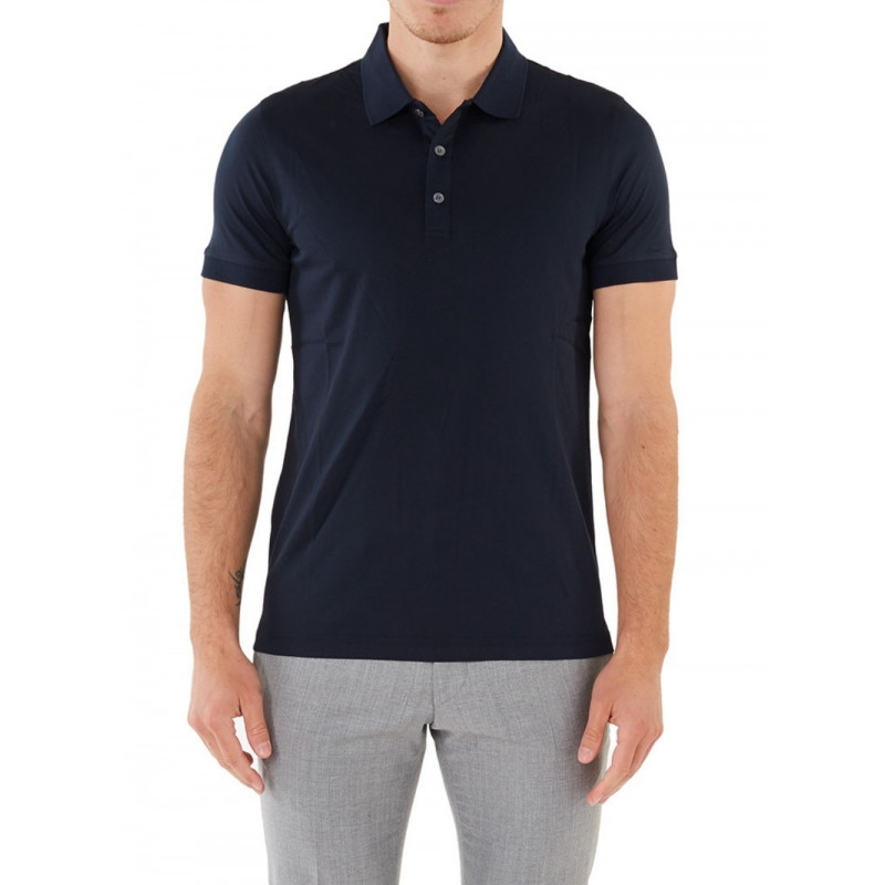 Polo homme en pure coton jersey