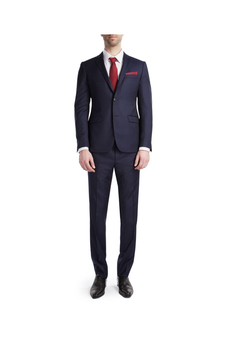 Costume Daniel cintré pure laine Super 110's Vitale Barberis Canonico