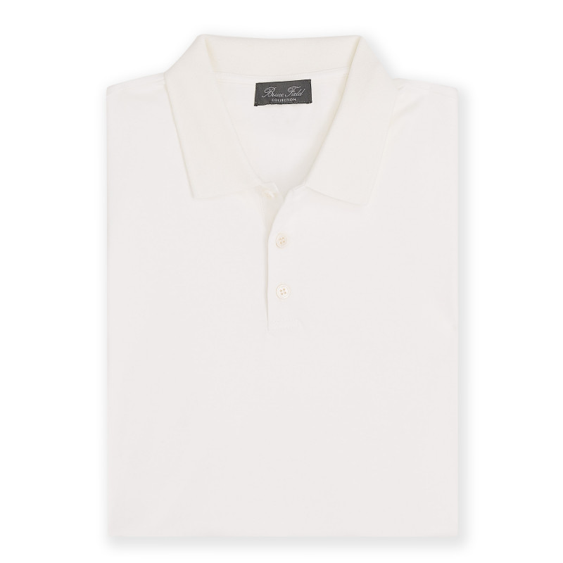 Polo homme en pure coton jersey