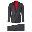 Daniel fitted suit pure wool Super 110\'s Vitale Barberis Canonico