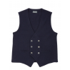Vest man sleeveless wool merinos