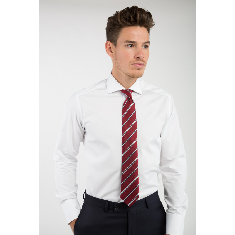 Shirt slim fit classic pure cotton Italian collar 