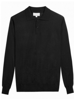 Polo shirt mens 100% cashmere 