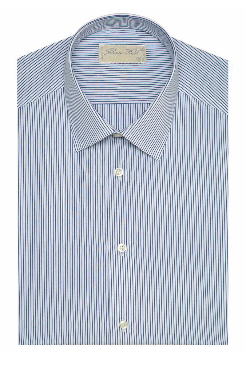 Chemise coupe classique à rayures Alana
