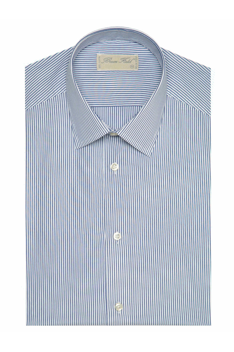 Men's classic fit shirt with thin stripes