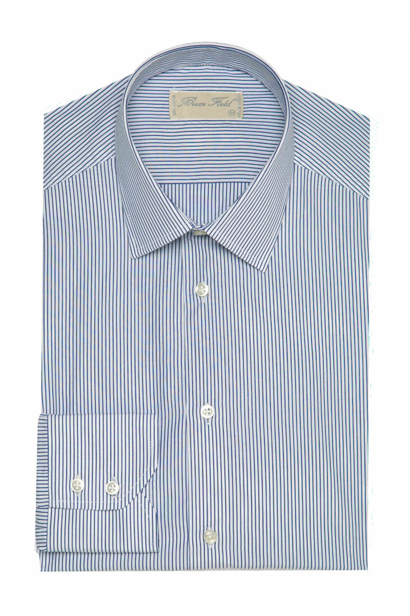 Chemise coupe classique à rayures Alana