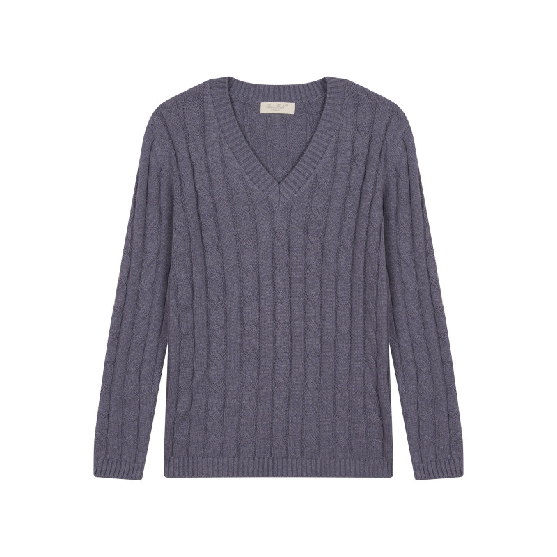 Sweater, women turtleneck cashmere and wool