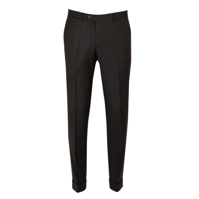 Pantalon ajusté coton stretch fin Paride