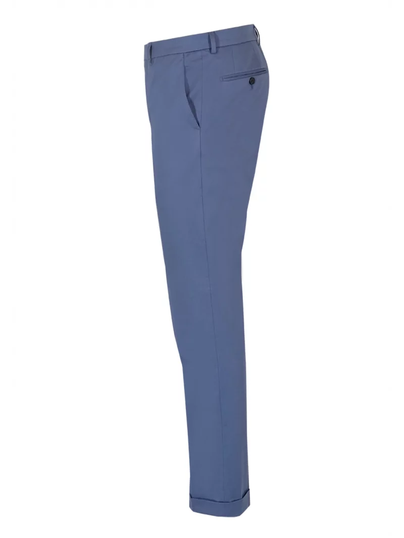 Pantalon ajusté coton stretch fin Paride